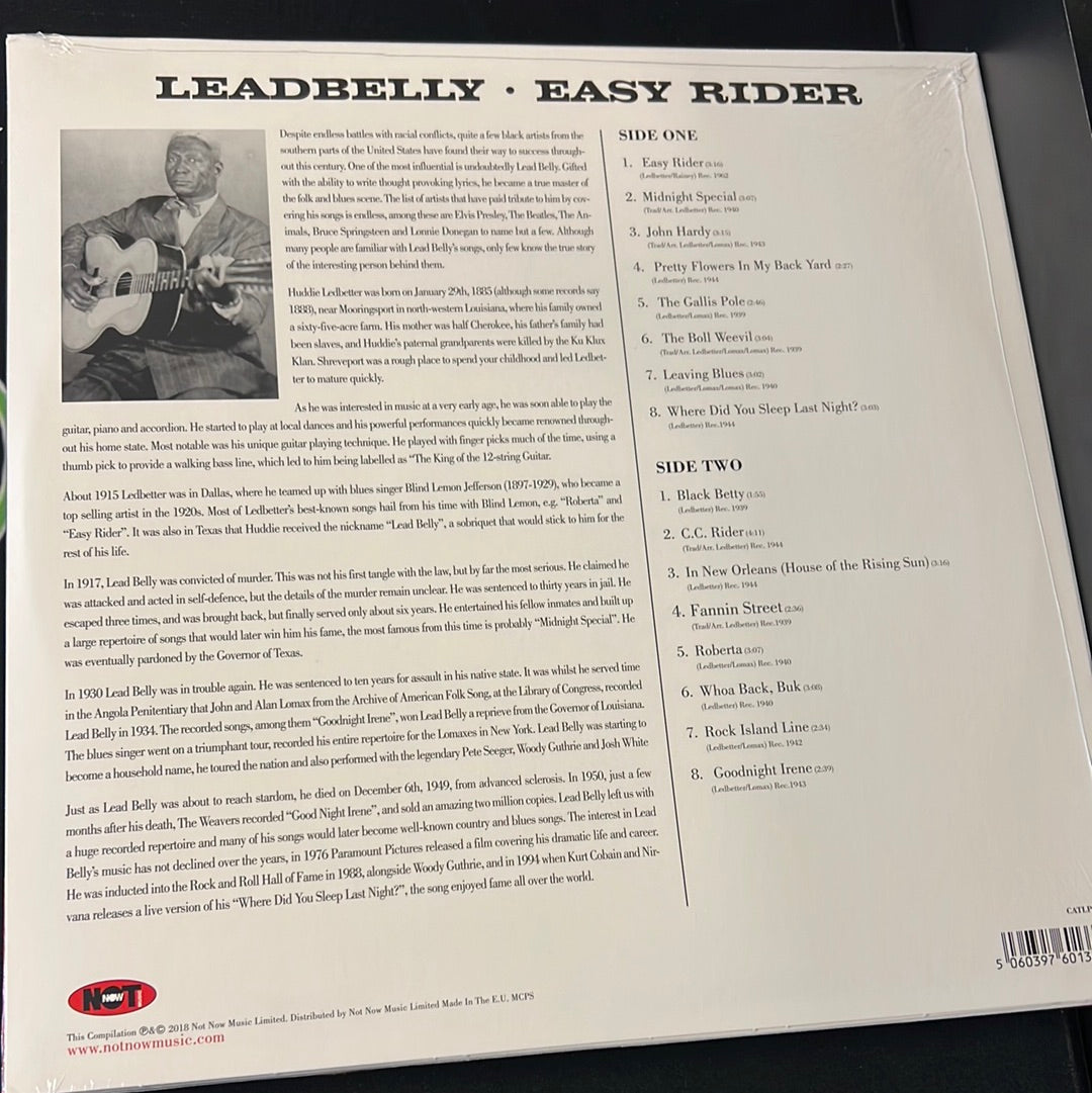 LEADBELLY - easy rider