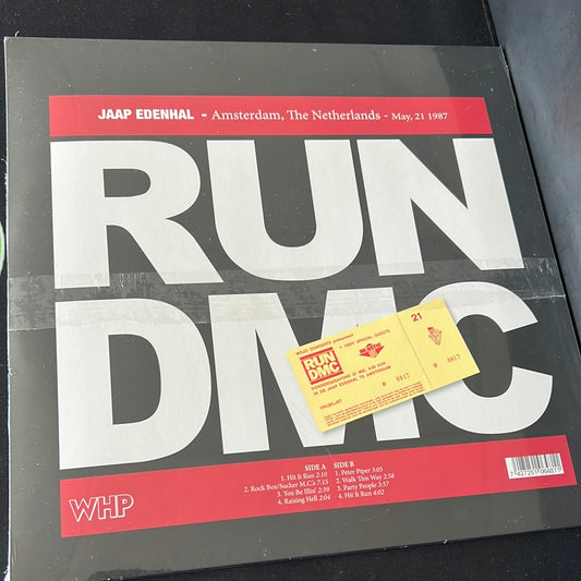 RUN DMC - live in Amsterdam 1987