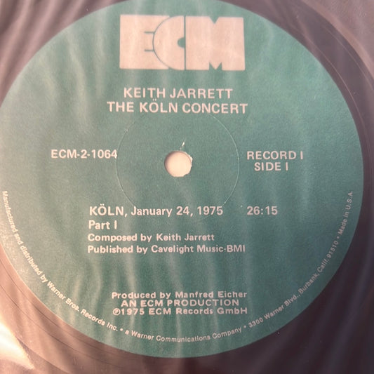 KEITH JARRETT - The Koln Concert