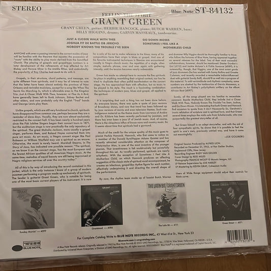 GRANT GREEN - feelin’ the spirt