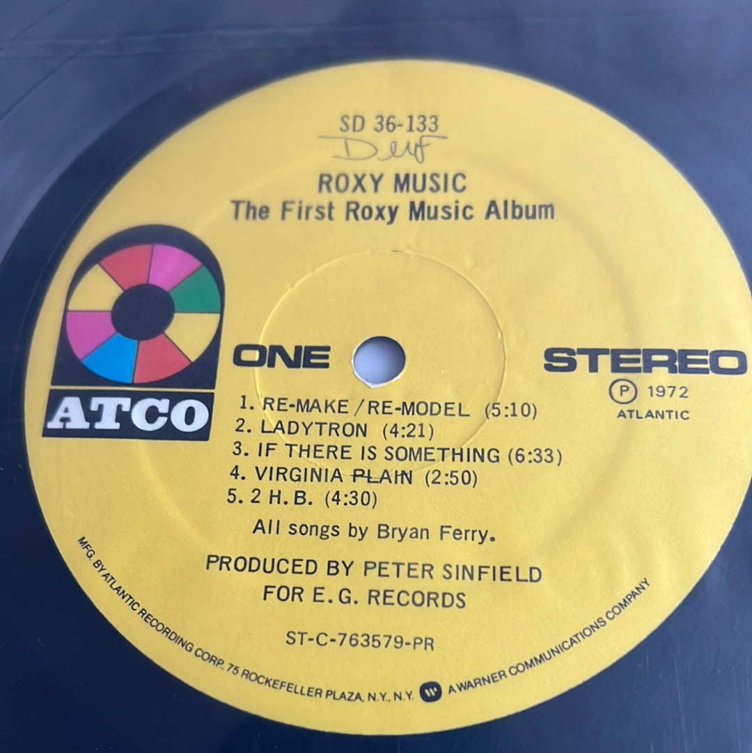 ROXY MUSIC “the first Roxy Music album”