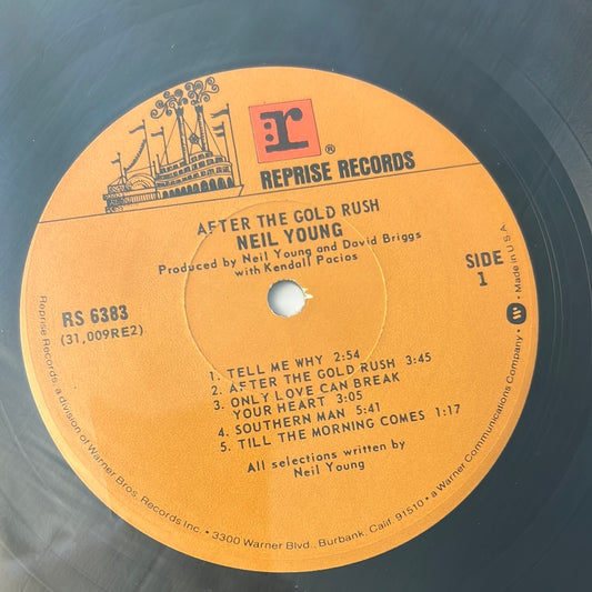 NEIL YOUNG - after the gold rush