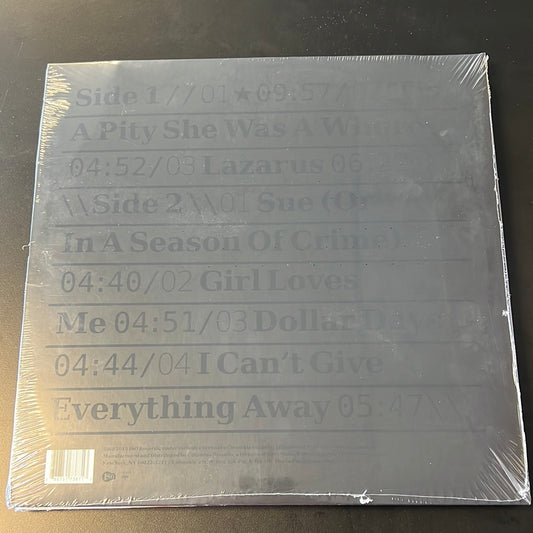 DAVID BOWIE - black star