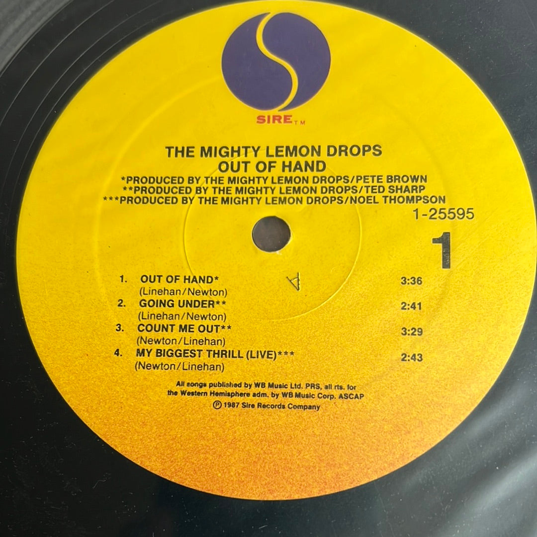 THE MIGHTY LEMON DROPS “out of hand”