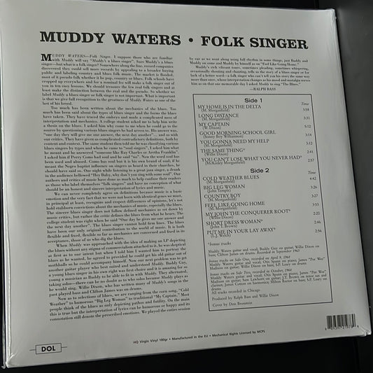 MUDDY WATERS - folk singer