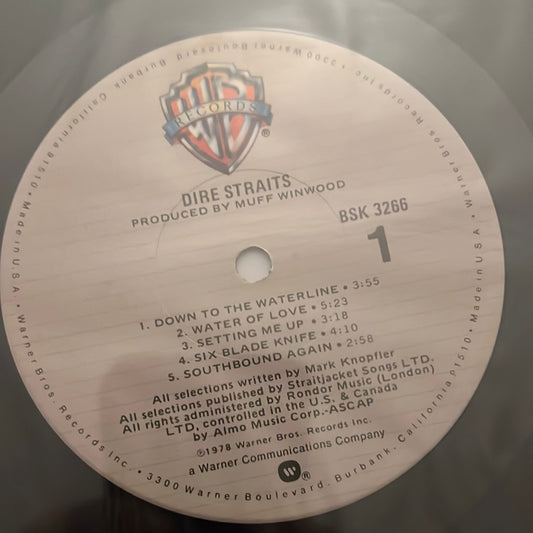 DIRE STRAITS - Dire Straits