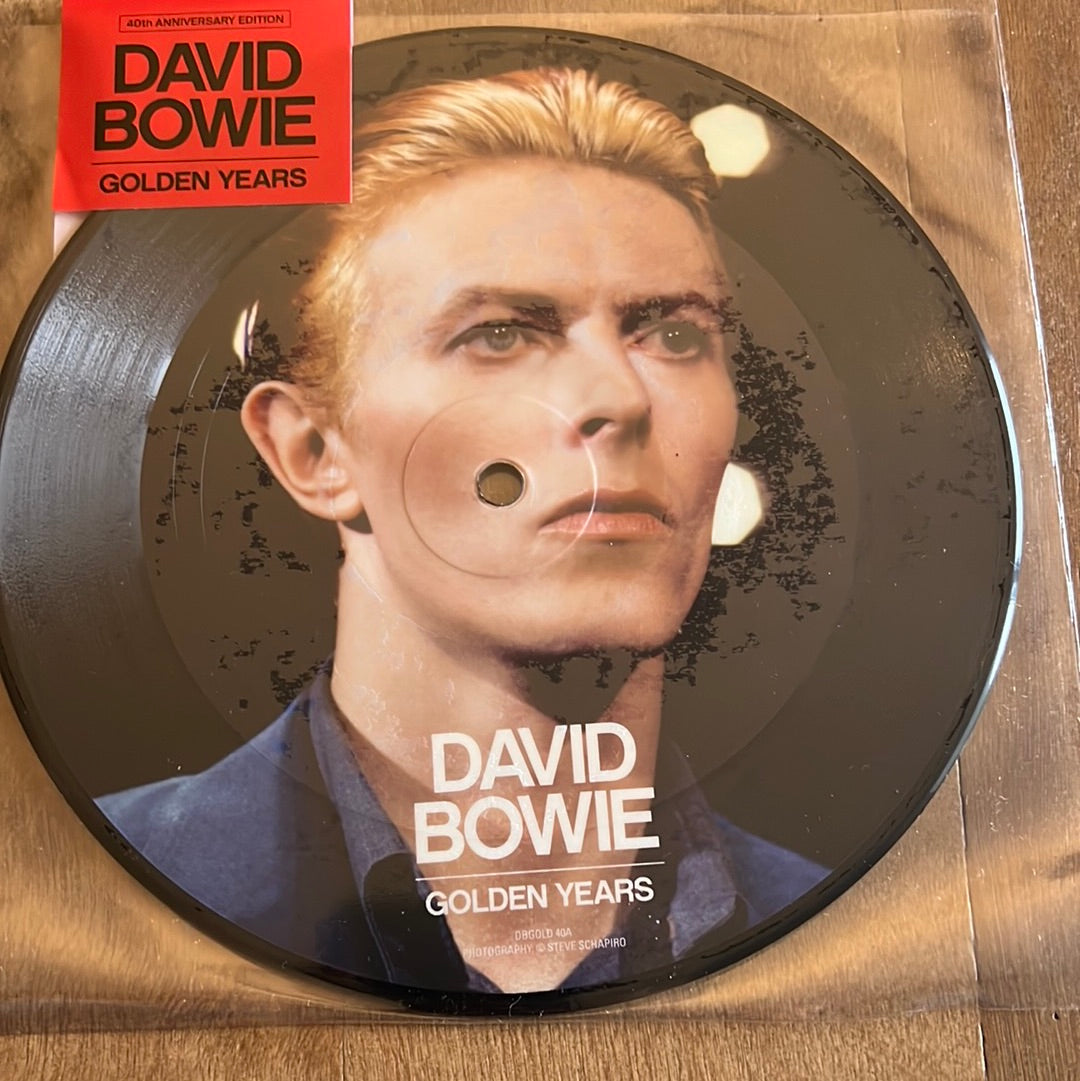 DAVID BOWIE - GOLDEN YEARS - 7” picture disc