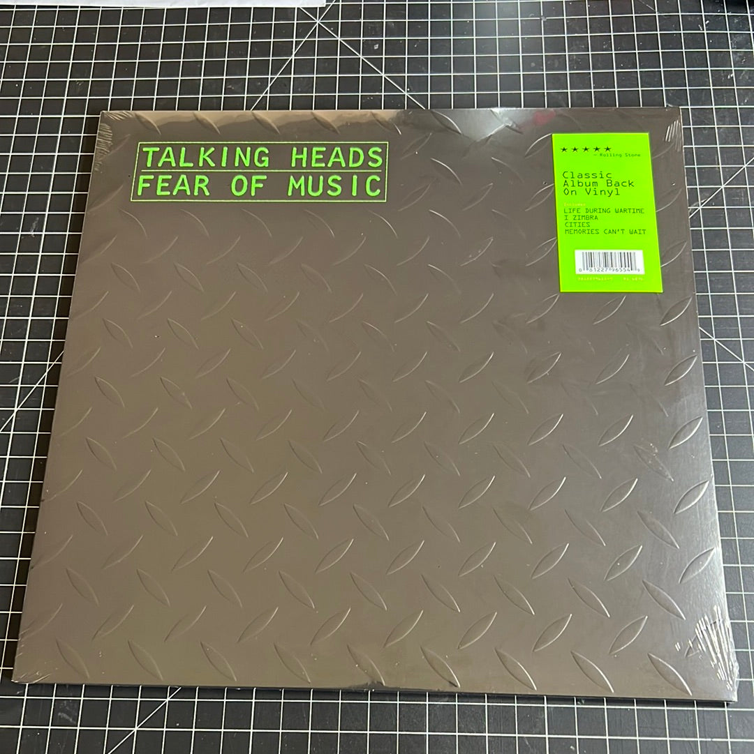 THE TALKING HEADS “fear of music”