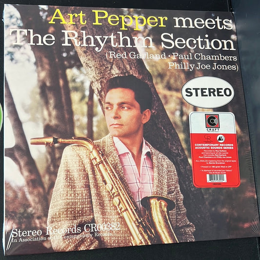ART PEPPER - meets the rhythm section