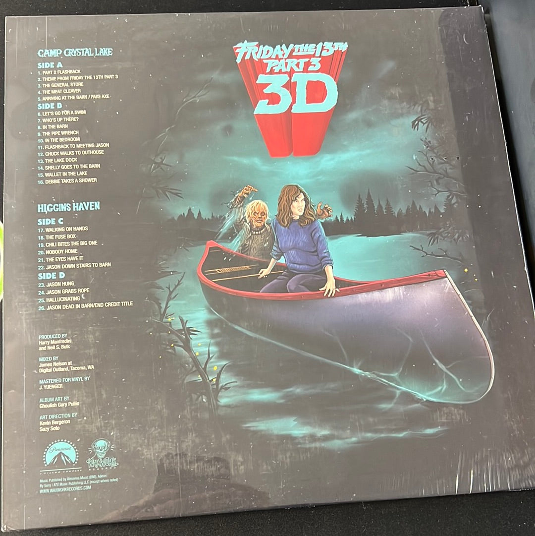 FRIDAY THE 13th PART 3 - Harry Manfredini