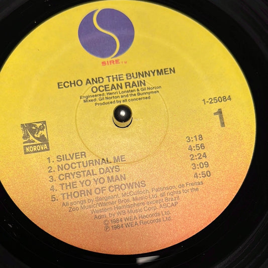 ECHO AND THE BUNNYMEN - Ocean Rain