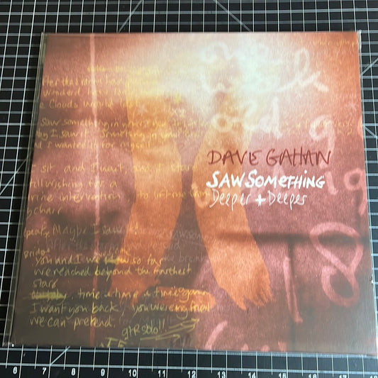 DAVE GAHAN “saw something”