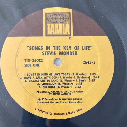 STEVIE WONDER - Songs in the key of life