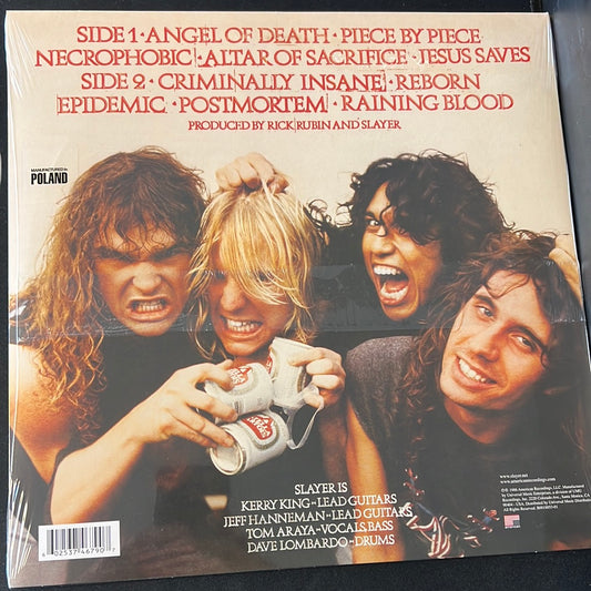 SLAYER - reign in blood