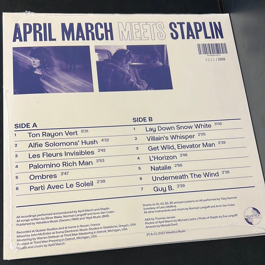 APRIL MARCH - meets staplin