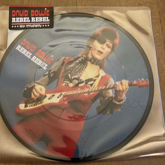 DAVID BOWIE - REBEL REBEL - 7” picture disc