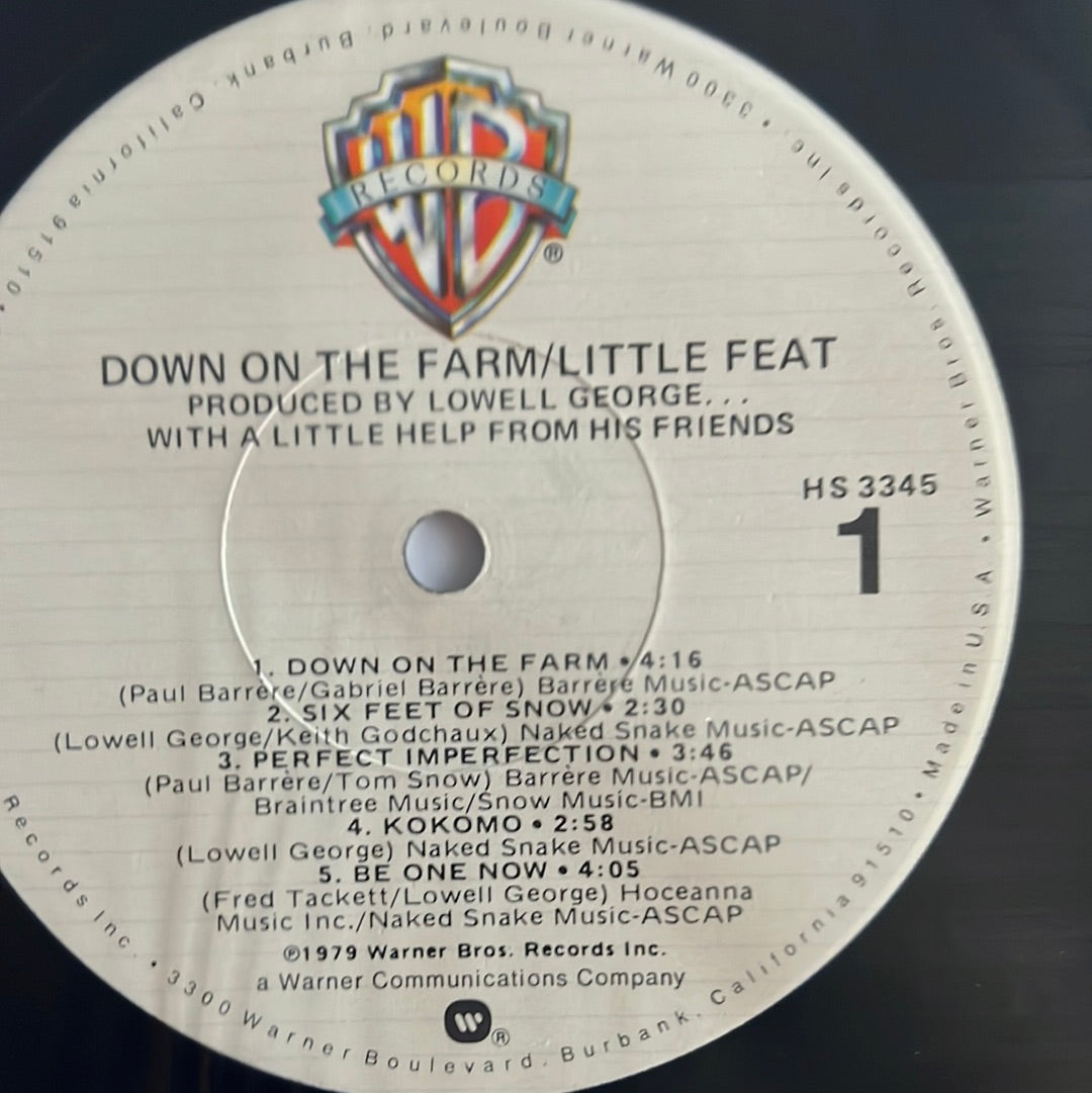 LITTLE FEAT - down on the farm