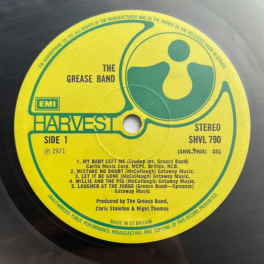 THE GREASE BAND - self-titled