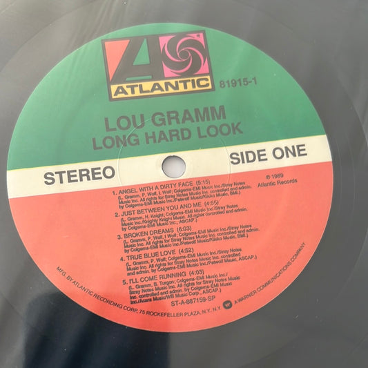 LOU GRAMM - long hard look