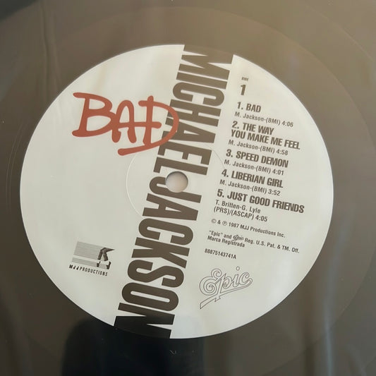 MICHAEL JACKSON - bad