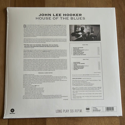 JOHN LEE HOOKER - house of the blues