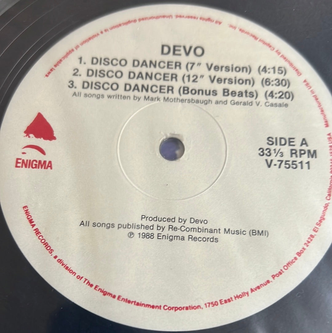 DEVO “disco dancer”