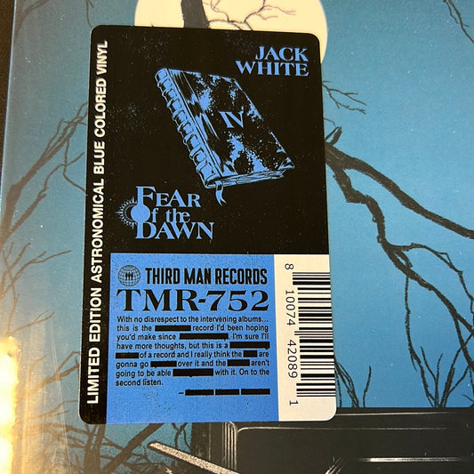 JACK WHITE - fear of the dawn