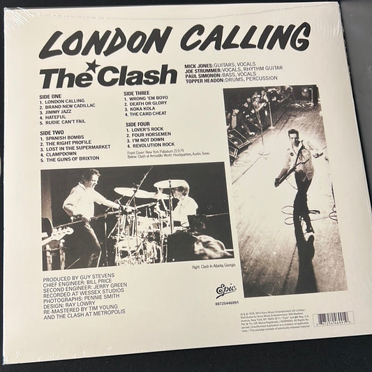 THE CLASH “London Calling”