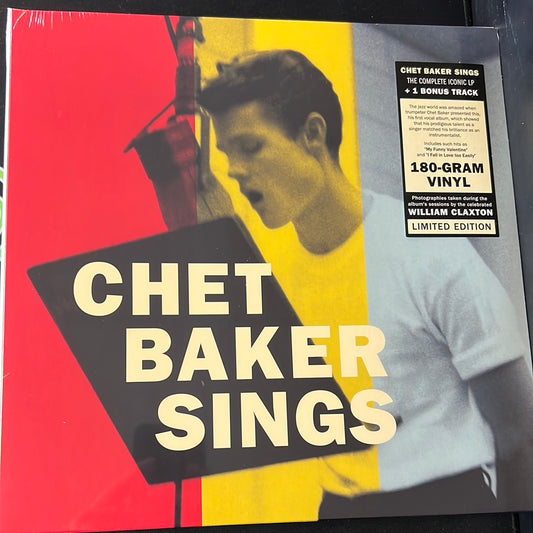 CHET BAKER - sings