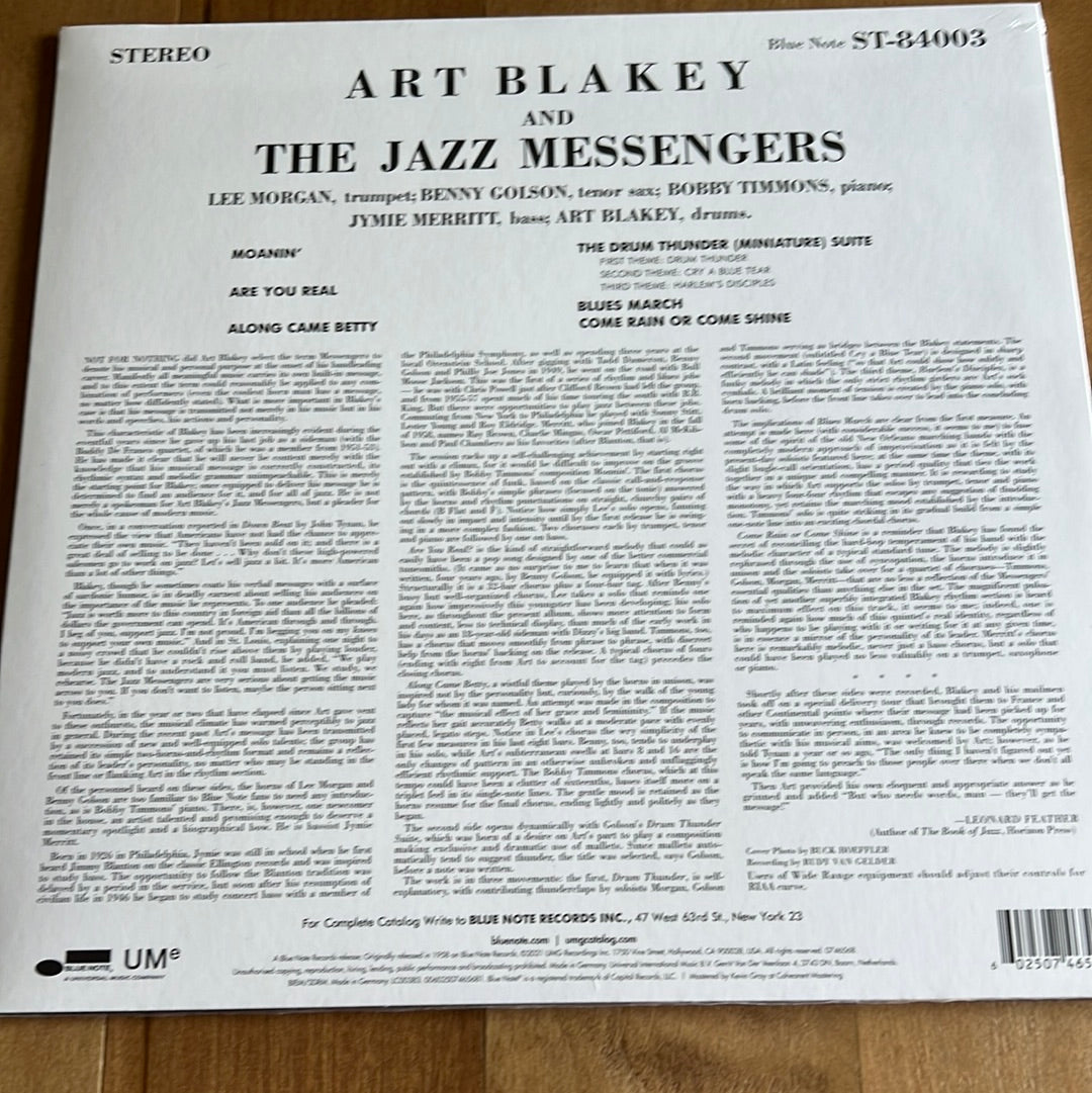 ART BLAKEY AND THE JAZZ MESSENGERS- MOANIN