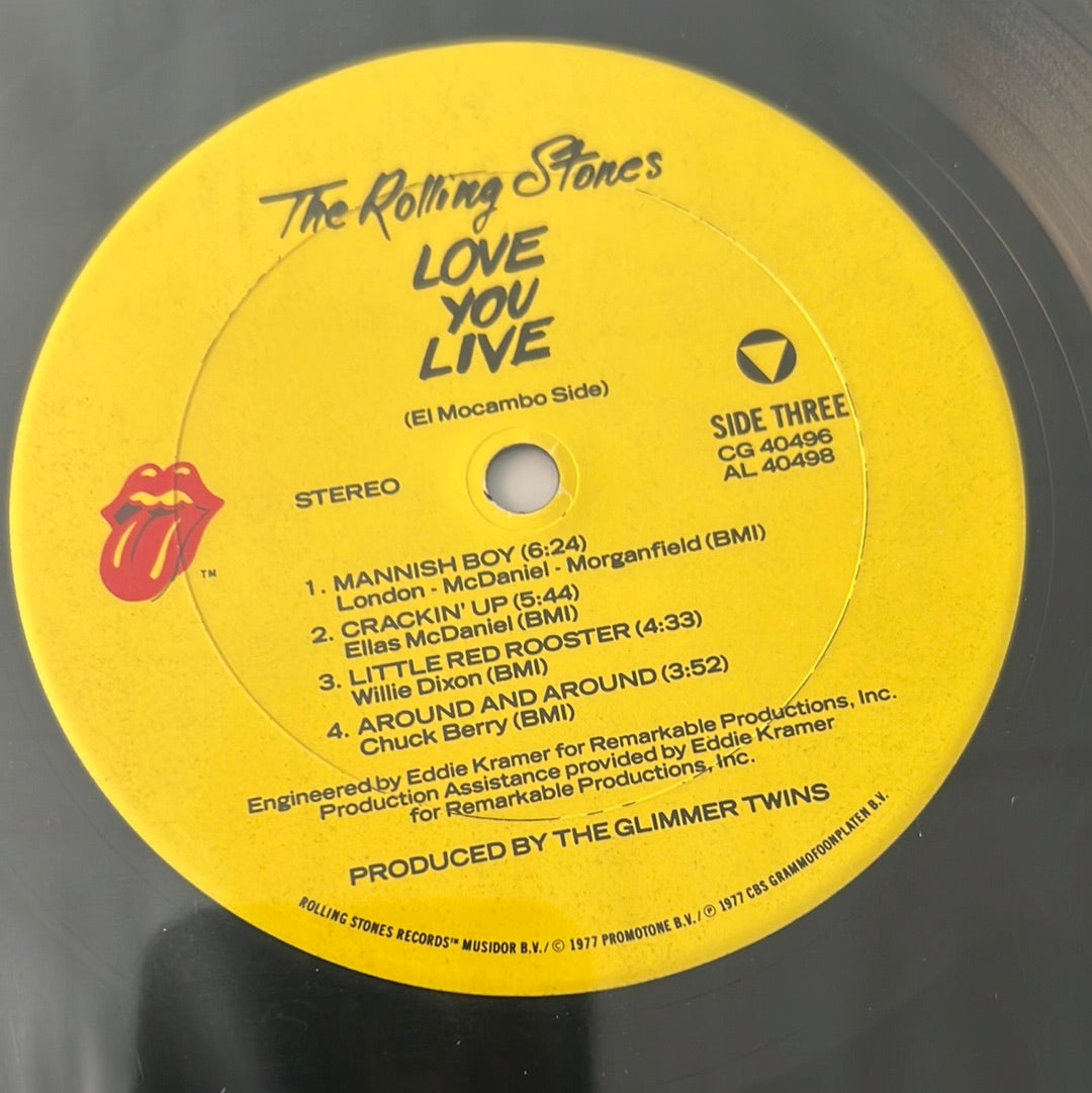 THE ROLLING STONES - love you live