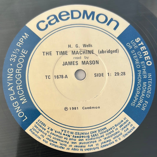 THE TIME MACHINE - James Mason