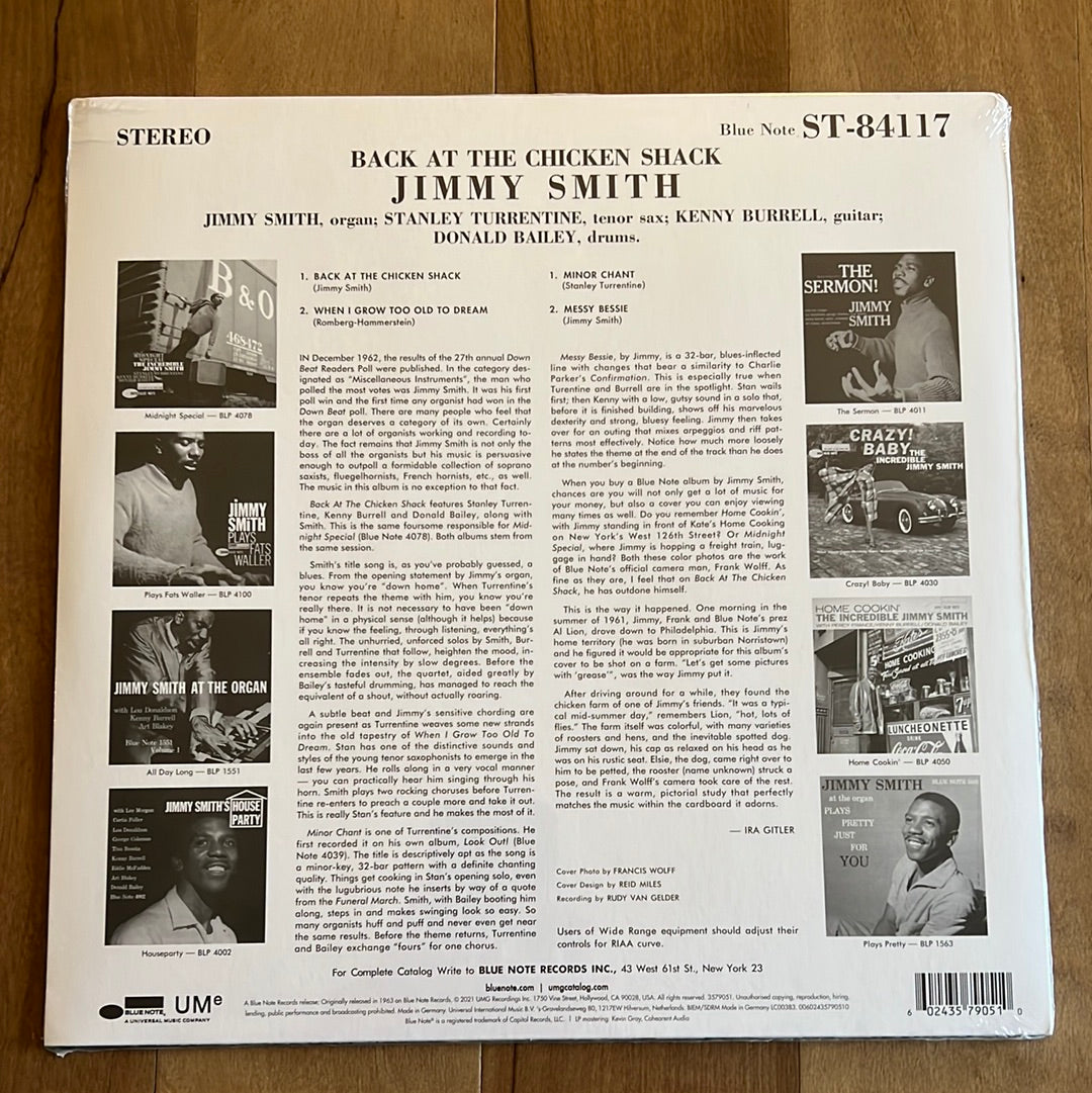 JIMMY SMITH “back at the chicken shack”