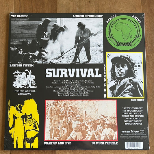 BOB MARLEY & THE WAILERS - survival
