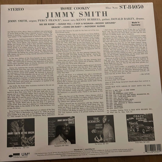 JIMMY SMITH - home cookin’