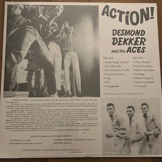DESMOND DEKKER - action!