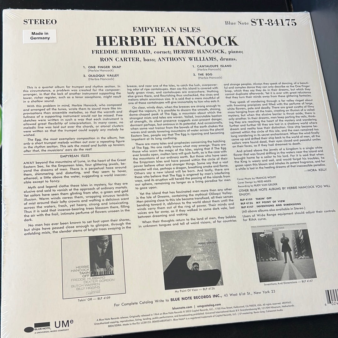 HERBIE HANCOCK - empyrean isles
