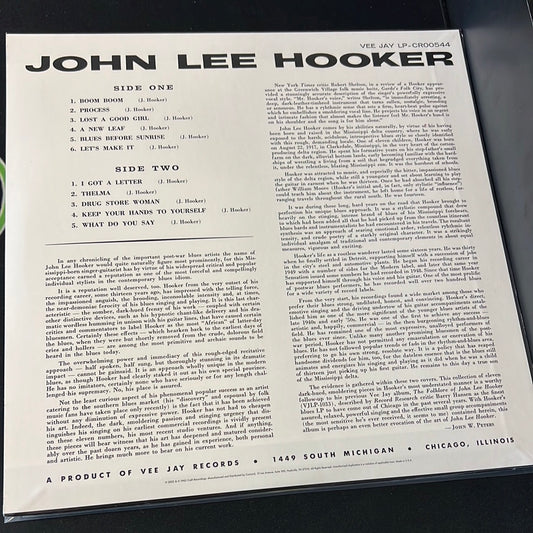 JOHN LEE HOOKER - burnin’