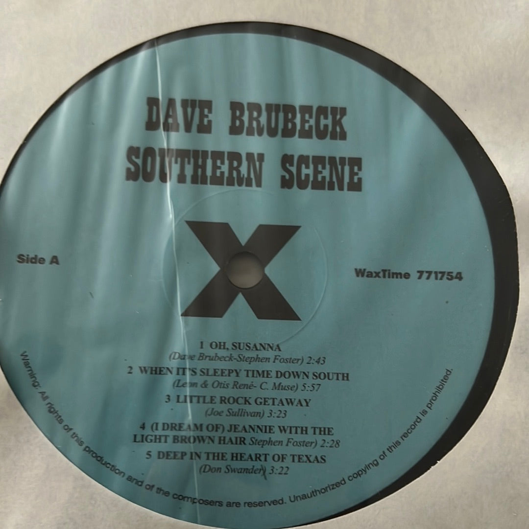DAVE BRUBECK “southern scene”