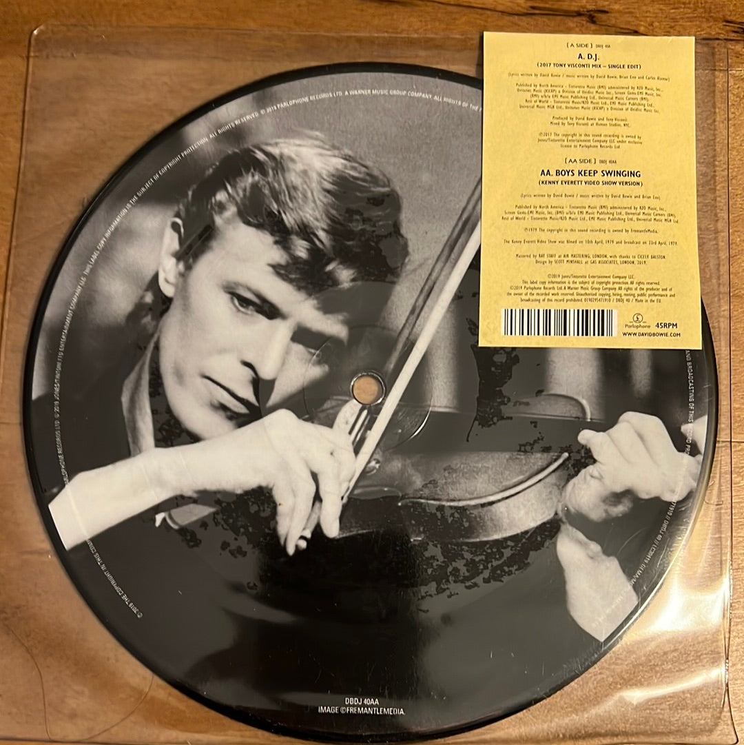 DAVID BOWIE - DJ - 7” picture disc
