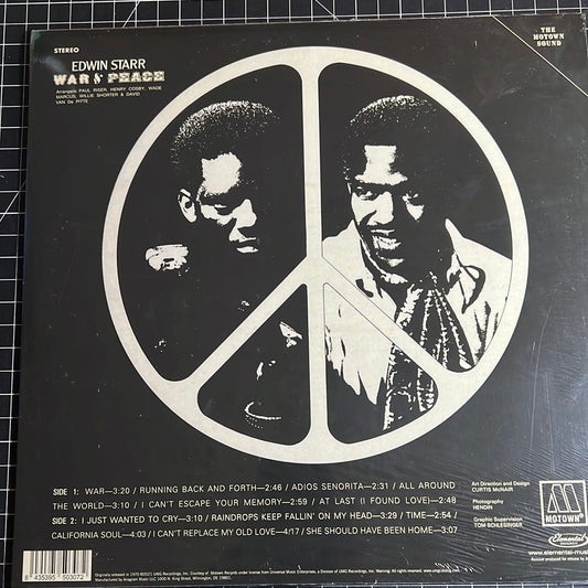 EDWIN STARR “war & peace”