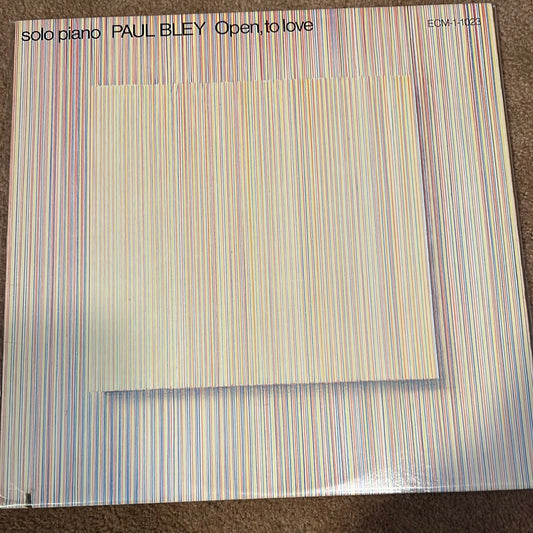 PAUL BLEY - open, to love