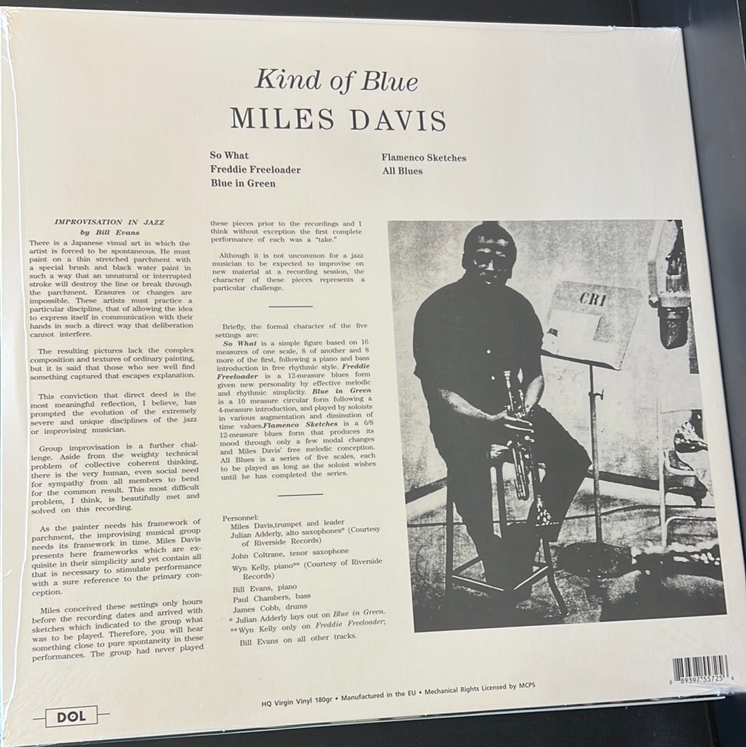 MILES DAVIS - kind of blue