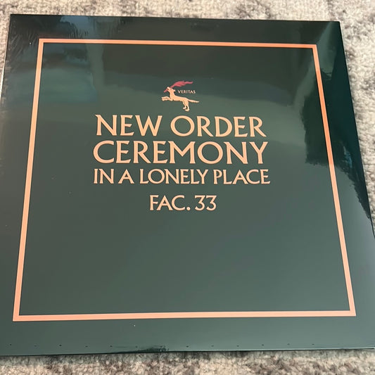 NEW ORDER - ceremony, in a lonely place
