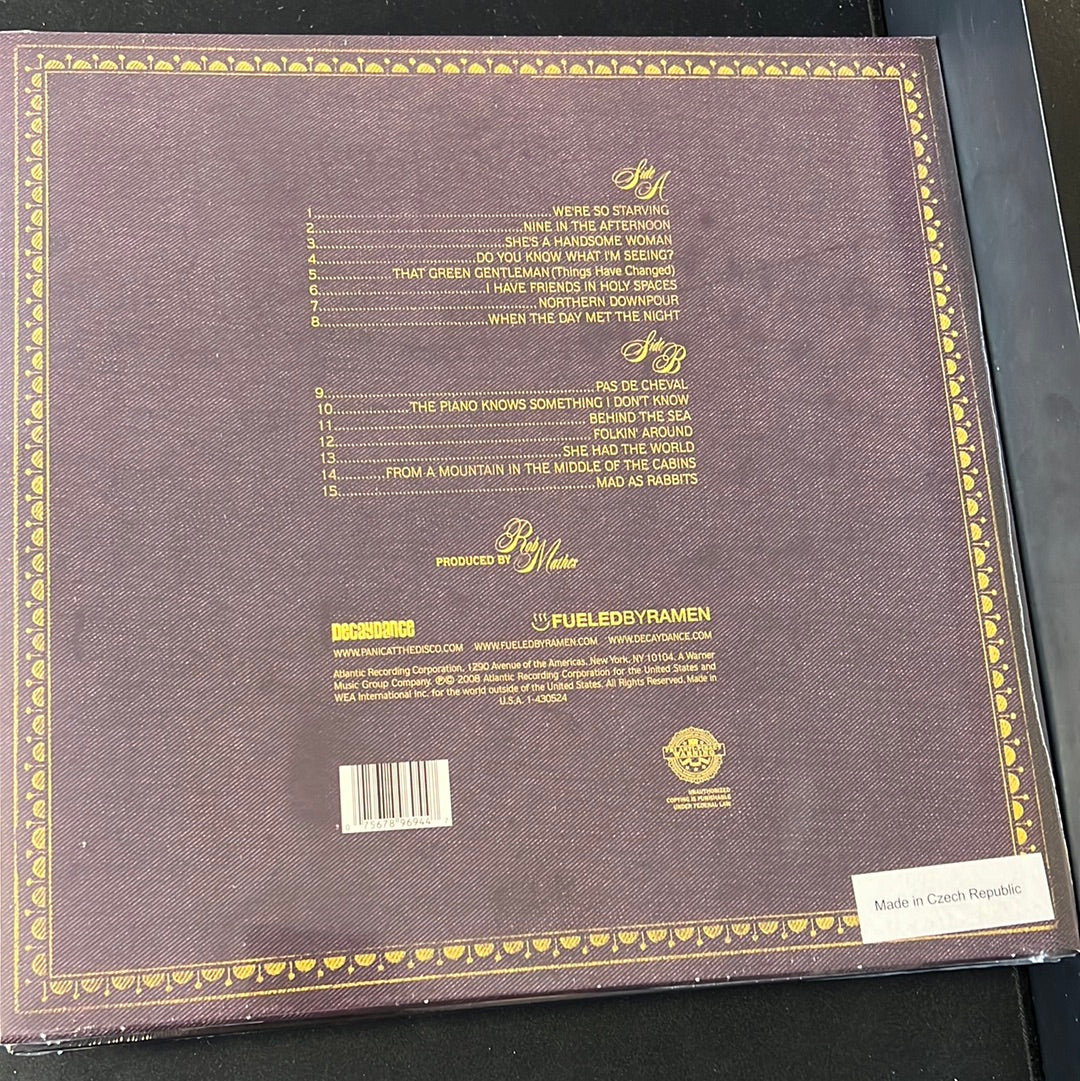 PANIC AT THE DISCO - pretty odd