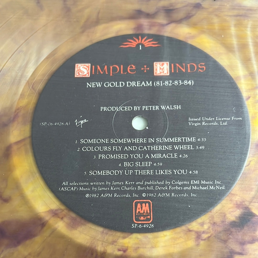 SIMPLE MINDS “new gold dream”