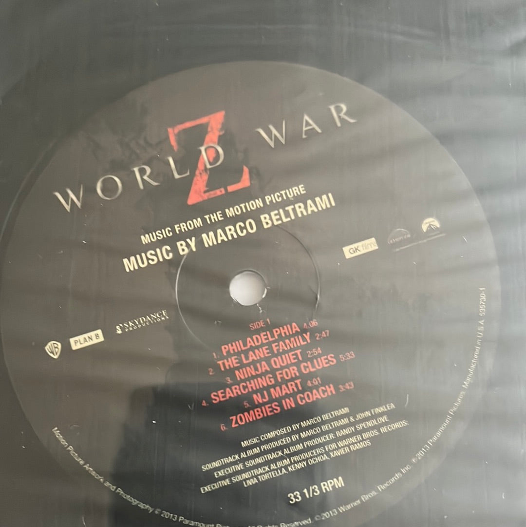 WORLD WAR Z - SCORE - Marco Beltrami
