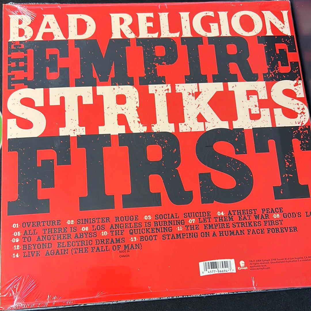 BAD RELIGION - the empire strikes first