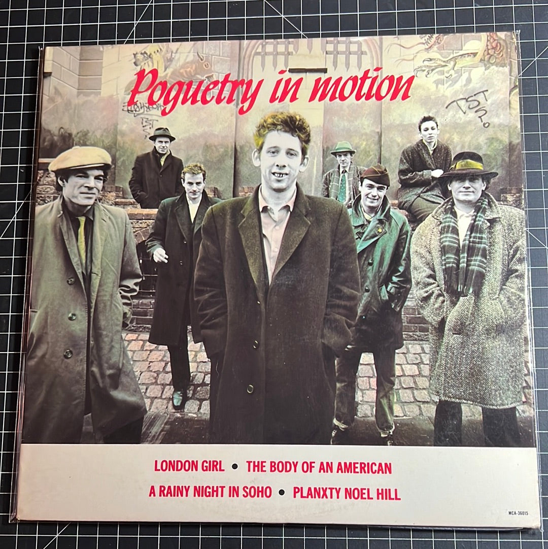 THE POGUES “poguetry in motion”