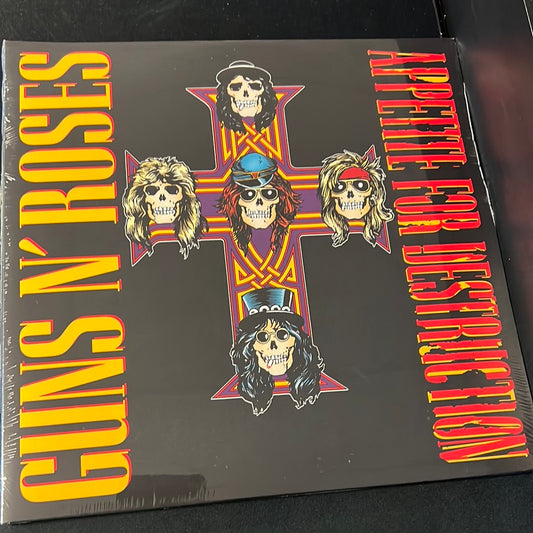 GUNS N’ ROSES - appetite for destruction